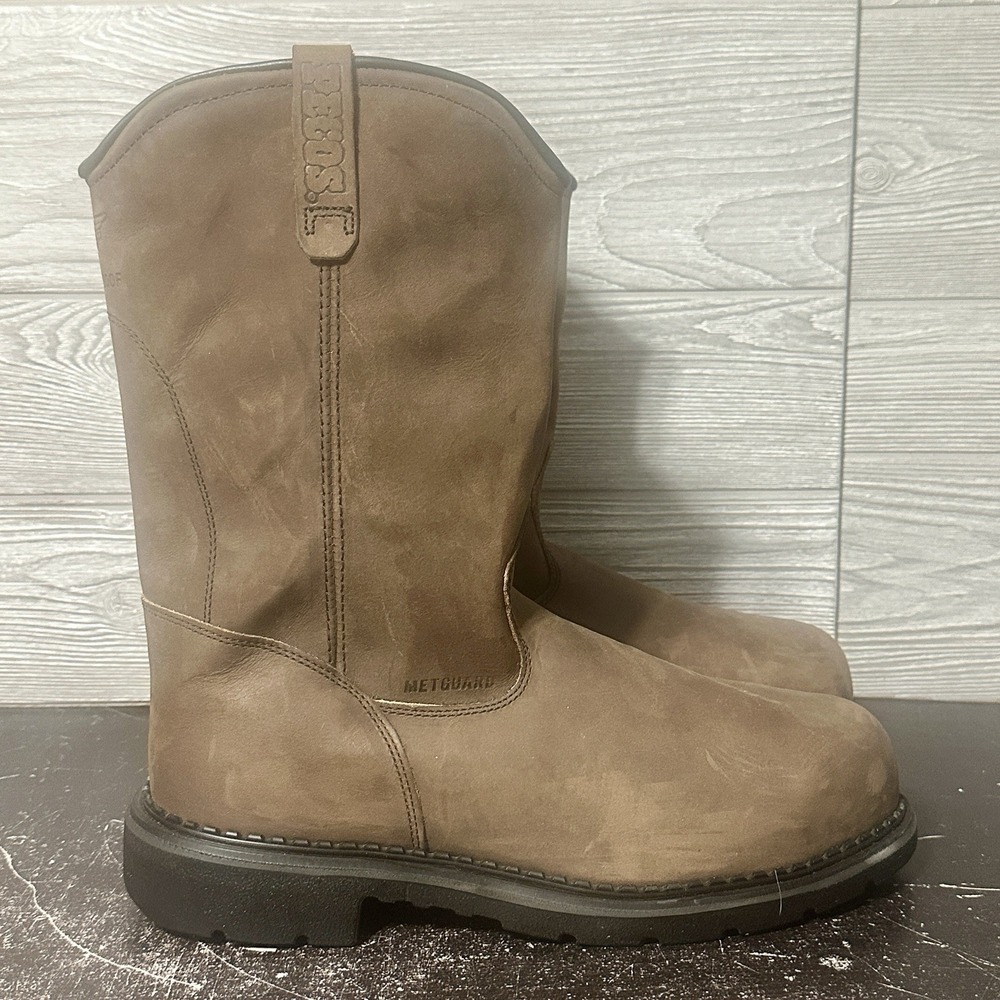 Red‎ Wing #4436 Pecos Men's Leather Work Waterproof Safety Toe Size 13 D Seconds
